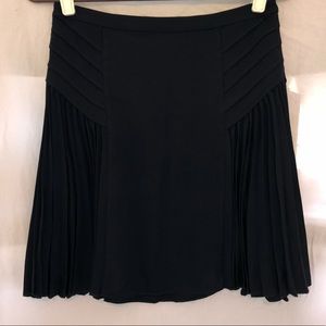 Anthropologie Leifsdottir Pleated Swing Skirt